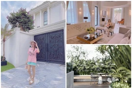 "Nghía" từng góc trong biệt thự trăm tỷ của Huyền Baby