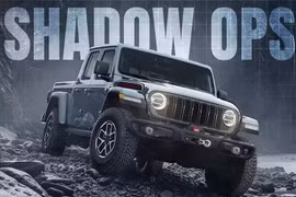 Jeep Gladiator Shadow Ops - bán tải phong cách quân đội gần 1,5 tỷ đồng