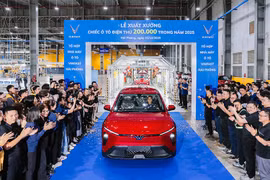 VinFast Hải Phòng xuất xưởng chiếc ôtô điện 200.000 trong năm 2025