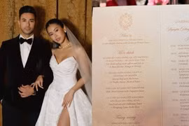 Thực đơn đắt đỏ trong đám cưới xa xỉ của Tiên Nguyễn