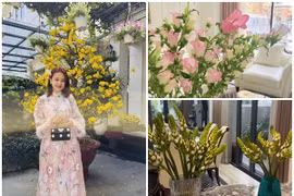 Biệt thự 200m2 rực sắc hoa của nữ diễn viên Nhật ký Vàng Anh 
