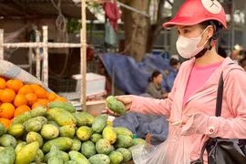 Xoài hạt lép giá rẻ tràn chợ Hà Nội: Đặc sản miền Tây hay “đội lốt”?
