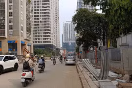 Dự án mở rộng đường Nguyễn Tuân khẩn trương về đích