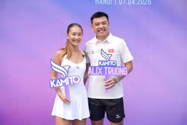 Ngôi sao pickleball Việt kiều Alix Trương đánh dấu cột mốc mới