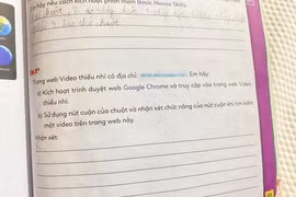 Sách Tin học lớp 3 có đường link 'web đen': Nhà xuất bản lên tiếng