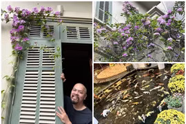 Biệt thự 'đẹp hơn vườn hoa' của NTK đứng sau trang phục của dàn Táo quân 