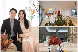 Cận cảnh biệt thự của Hoa hậu Việt Nam đầu tiên làm dâu hào môn