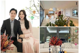 Cận cảnh biệt thự của Hoa hậu Việt Nam đầu tiên làm dâu hào môn