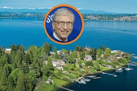 Bên trong biệt thự nhiều cửa sổ của tỷ phú Bill Gates