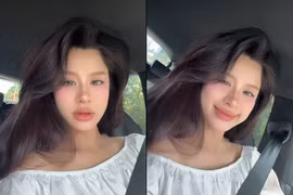 "Hot girl tạp hóa" Hàn Hằng tái xuất với diện mạo lạ sau khi lấy chồng