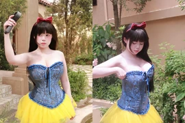 hot girl Instagram sở hữu vẻ đẹp lấn át bản gốc khi cosplay Bạch Tuyết