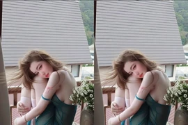 Elly Trần tái xuất gây sốt với làn da trắng phát sáng