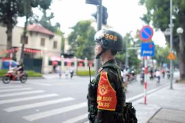 Các lực lượng sẵn sàng cho tổng hợp luyện lần 1 diễu binh, diễu hành A80 