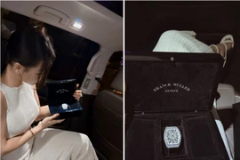 Yến Xuân đón tuổi mới được chồng tặng đồng hồ trăm triệu