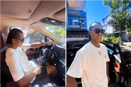 Thủ môn Bùi Tiến Dũng gây xôn xao với kiểu tóc "chất chơi"