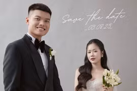 Cựu sao U23 Việt Nam lên xe hoa với hot girl ngân hàng