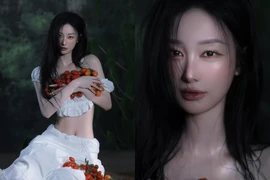 Jun Vũ "gây sốt" với bộ ảnh mới: Xinh đẹp "mọng nước" bên... cà chua bi