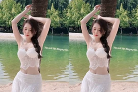 "Cô giáo hot girl" nổi tiếng nhất cõi mạng khoe dáng nuột nà
