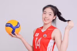 Sắc vóc hoa khôi 17 tuổi của bóng chuyền Việt Nam