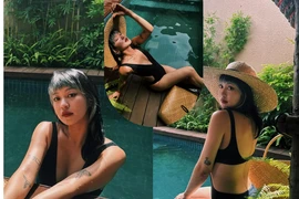 Hot girl Mi Vân khoe ảnh được con gái chụp như... tạp chí