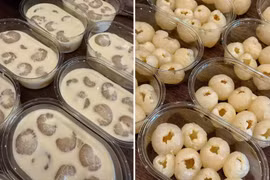 Khúc bạch phô mai vải tạo cơn sốt mới