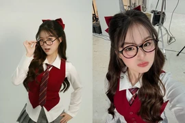 Nữ rich kid CHAO hóa thân thành cô nữ sinh gợi cảm