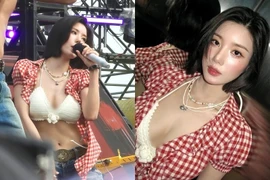 Nữ thần lễ hội té nước hút triệu view thời gian qua là ai?