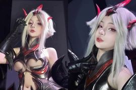 Sợ flop nữ cosplayer tái xuất với giao diện khó rời mắt