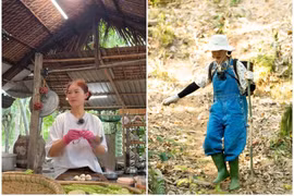 Ái nữ nhà đại gia thủy sản gây sốt ở Gia Đình Haha