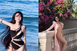"Đệ nhất hot girl Sài thành" xả ảnh đi biển lộ body miễn chê