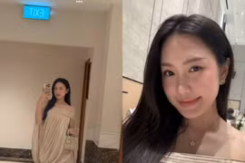 "Bóc trần" nhan sắc của Doãn Hải My qua camera vợ Quang Hải