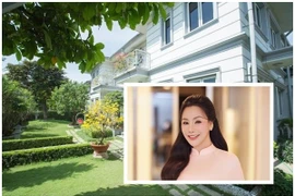 Cận cảnh biệt thự 600m2 của nữ nghệ sĩ là 'đại gia đất mỏ'
