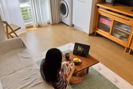 Căn hộ 30m2 thiết kế 2 phòng ngủ đẹp ngỡ ngàng 