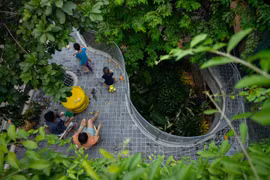 Nhà phố như "công viên thu nhỏ" giữa lòng Sài Gòn