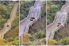 Xe Chery Trung Quốc "đu trend" Land Rover leo Cổng Trời và cái kết