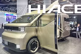 Toyota Hiace "cá mập" sẽ được tái thiết kế, cạnh tranh Ford Transit