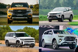 Ford Everest là "vua" phân khúc SUV cỡ D tại Việt Nam tháng 10/2025