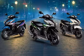 Kawasaki Brusky từ 34 triệu, xe ga copy "na ná" Honda Air Blade lẫn Vario