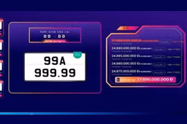 Biển số 99A-999.99 của Bắc Ninh "gây sốc", chốt giá gần 28 tỷ đồng