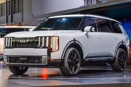 Cận cảnh Kia Telluride 2027 - hầm hố như Range Rover, thêm động cơ hybrid