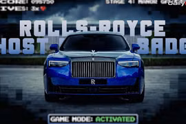 Rolls-Royce Ghost Gamer - “cỗ máy game siêu sang” phong cách 8-bit