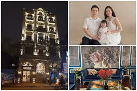 Cận cảnh biệt thự 5 tầng bề thế của nhà chồng Hoa hậu Đỗ Mỹ Linh