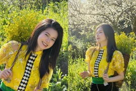 Đỗ Yên Đan hóa thân thành “em gái Thái” đẹp tựa họa mi giữa núi rừng Tây Bắc