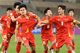 VFF thưởng 'nóng' U23 Việt Nam sau khi giành vé vào bán kết U23 châu Á