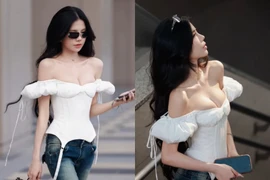 Đu trend "Trạm tỷ", Mai Dora khiến fan không khỏi "căng mắt"