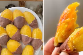 Sự thật bất ngờ về khoai lang sầu riêng gấp 10 lần khoai Việt đang gây sốt