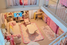 Bên trong căn hộ 60m2 đẹp như trong bối cảnh phim ngôn tình