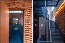 Chiêm ngưỡng ngôi nhà gạch nung độc đáo giữa Hà Nội