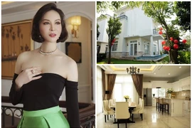 Biệt thự nguy nga của "nữ hoàng ảnh lịch" đình đám một thời 