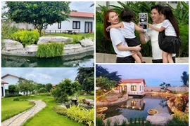 Biệt thự nhà vườn 70 tỷ của Trường Giang - Nhã Phương 